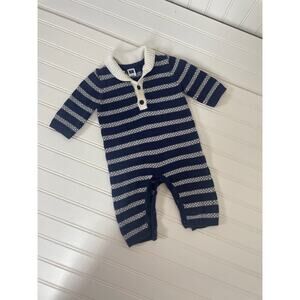 Janie and Jack Arizona Old Navy Boys Denim Jacket Overall Tee Bundle Size 0-3 MO